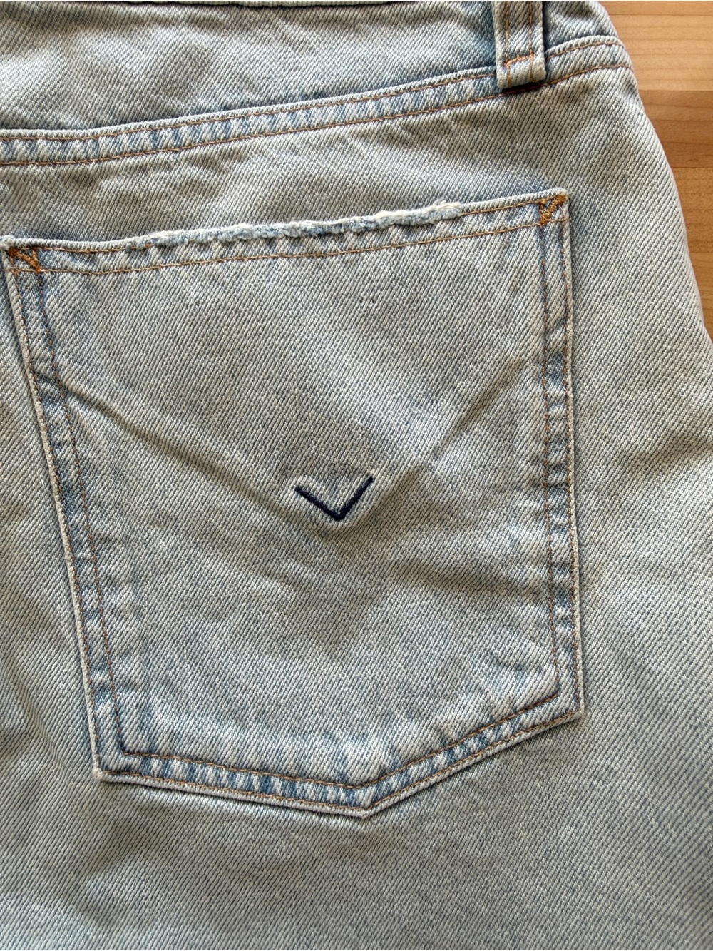 Hudson Jeans Light Blue Denim Jean Shorts - Picture 8 of 11